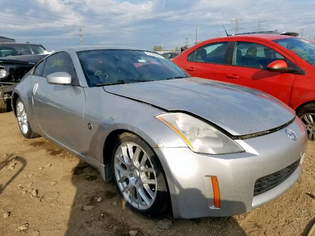 JN1AZ34D03T106608 - 2003 NISSAN 350Z COUPE SILVER photo 1