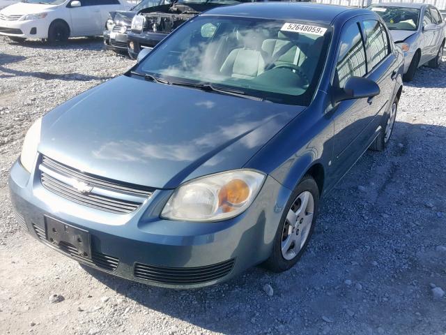 1G1AL55F877390569 - 2007 CHEVROLET COBALT LT BLUE photo 2