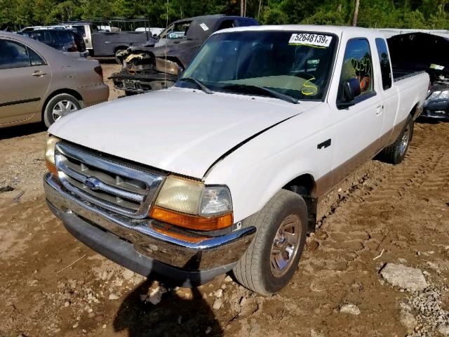 1FTYR14X2WPB25510 - 1998 FORD RANGER SUP WHITE photo 2