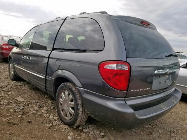 2C4GP54L84R571436 - 2004 CHRYSLER TOWN & COU GRAY photo 3