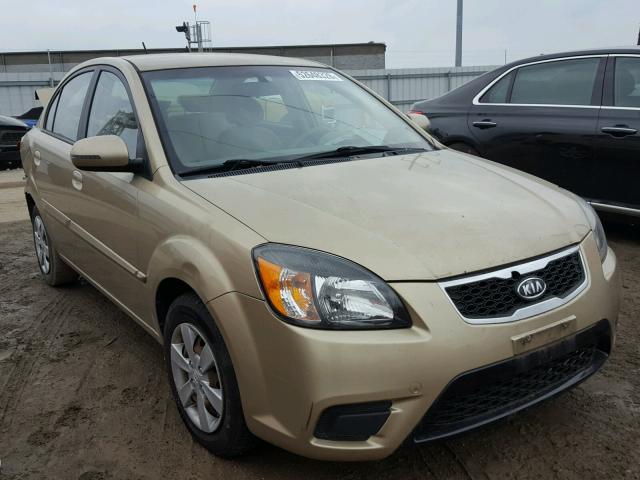 KNADH4A36B6948376 - 2011 KIA RIO BASE TAN photo 1