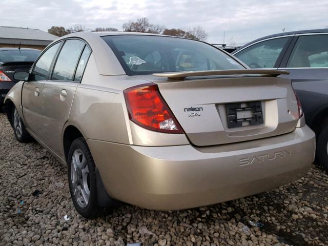 1G8AL52F53Z207357 - 2003 SATURN ION LEVEL 金色 照片 3