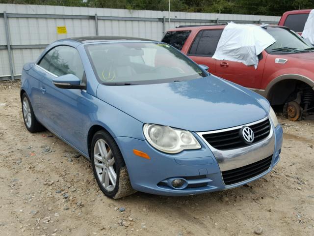 WVWFA71F89V008804 - 2009 VOLKSWAGEN EOS LUX Синій фото 1