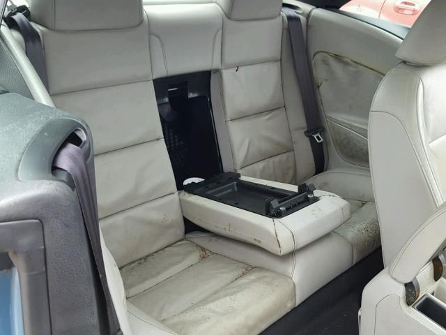 WVWFA71F89V008804 - 2009 VOLKSWAGEN EOS LUX Синій фото 6