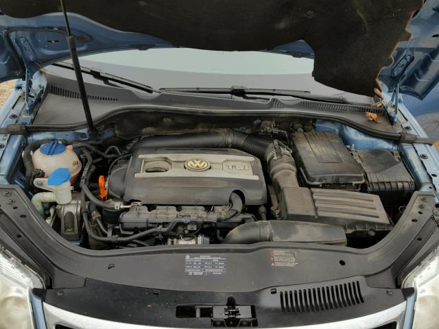 WVWFA71F89V008804 - 2009 VOLKSWAGEN EOS LUX Синій фото 7