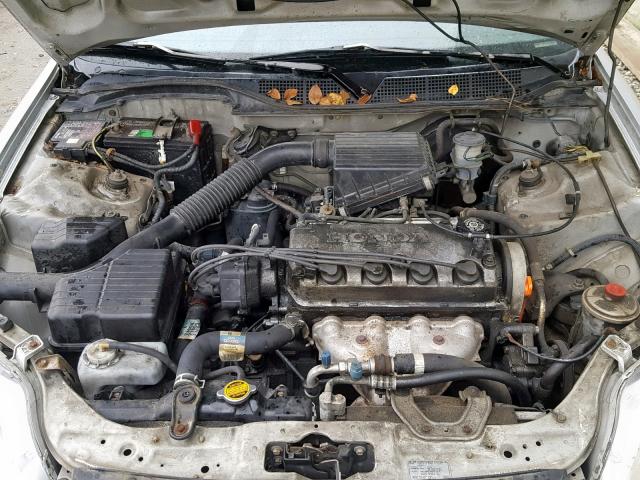 2HGEJ6615YH552723 - 2000 HONDA CIVIC BASE SILVER photo 7
