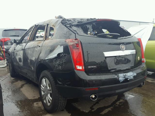 3GYFNAEY7AS533578 - 2010 CADILLAC SRX LUXURY BURN photo 3