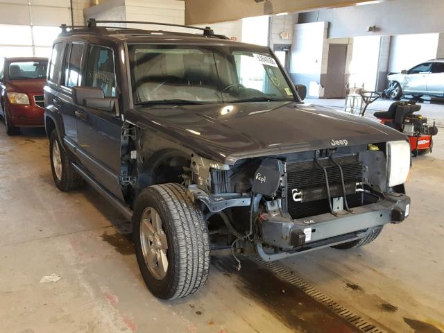 1J8HG48K76C349071 - 2006 JEEP COMMANDER CHARCOAL photo 1
