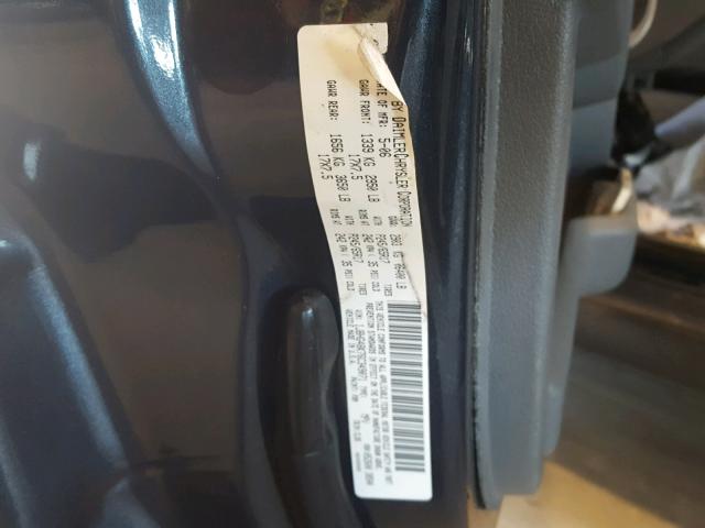 1J8HG48K76C349071 - 2006 JEEP COMMANDER CHARCOAL photo 10