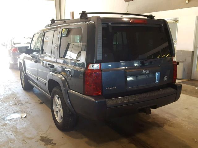 1J8HG48K76C349071 - 2006 JEEP COMMANDER CHARCOAL photo 3