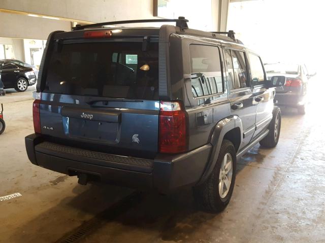 1J8HG48K76C349071 - 2006 JEEP COMMANDER CHARCOAL photo 4