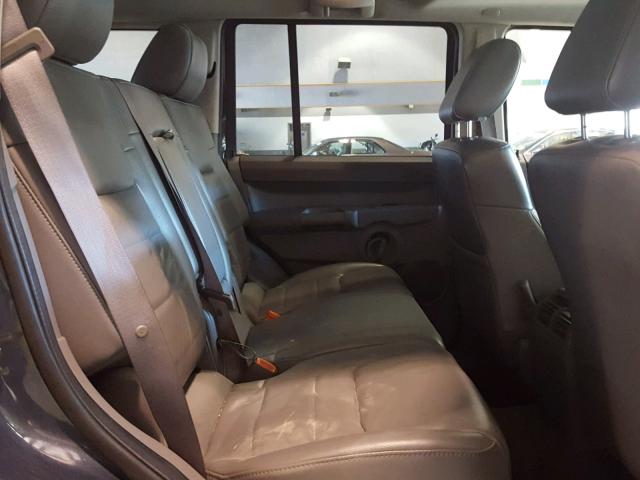 1J8HG48K76C349071 - 2006 JEEP COMMANDER CHARCOAL photo 6