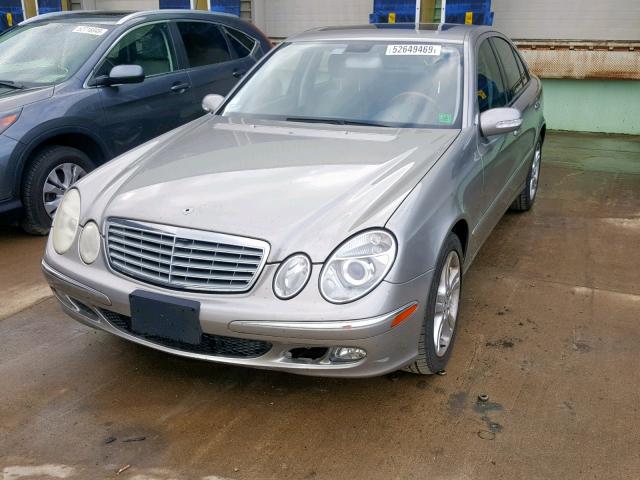 WDBUF87J46X196035 - 2006 MERCEDES-BENZ E 350 4MAT GRAY photo 2