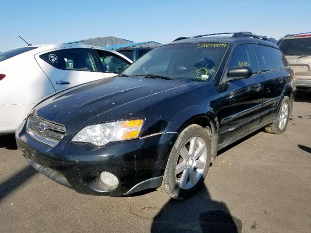 4S4BP61C067360011 - 2006 SUBARU LEGACY OUT BLACK photo 2