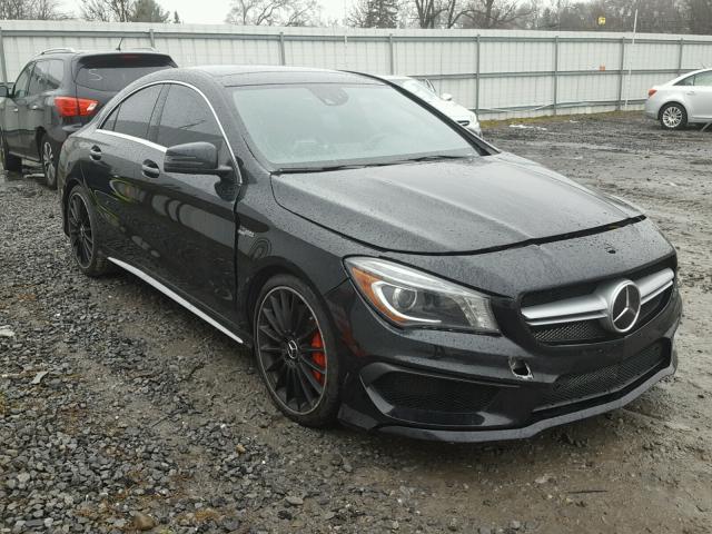 WDDSJ5CB8EN052220 - 2014 MERCEDES-BENZ CLA 45 AMG BLACK photo 1