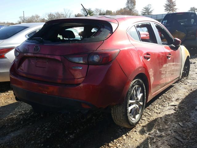 3MZBM1L75FM149177 - 2015 MAZDA 3 TOURING RED photo 4