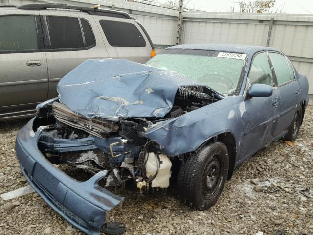 1G1NE52M6X6151462 - 1999 CHEVROLET MALIBU LS 蓝色 照片 2