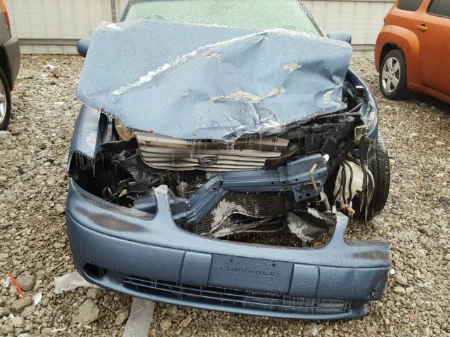 1G1NE52M6X6151462 - 1999 CHEVROLET MALIBU LS 蓝色 照片 9