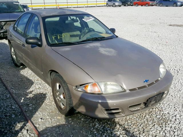 1G1JF524527428164 - 2002 CHEVROLET CAVALIER L GOLD photo 1