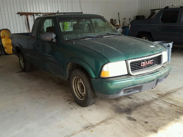 1GTCS1952Y8240837 - 2000 GMC SONOMA GREEN photo 1