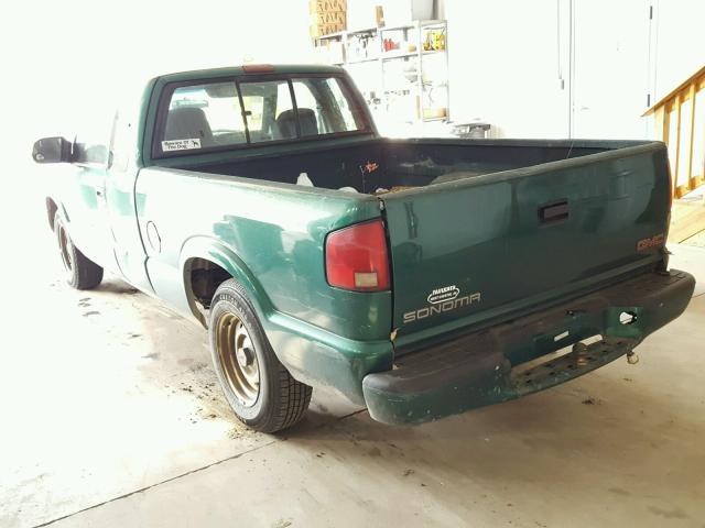 1GTCS1952Y8240837 - 2000 GMC SONOMA GREEN photo 3