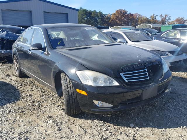 WDDNG71X97A070483 - 2007 MERCEDES-BENZ S 550 BLACK photo 1