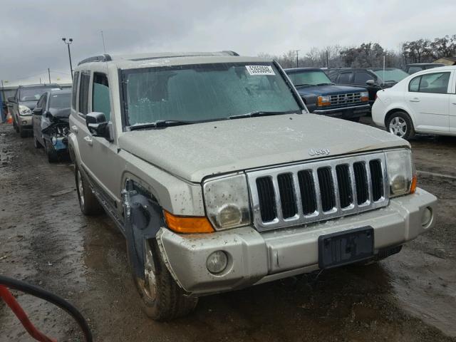 1J8HG48P87C591526 - 2007 JEEP COMMANDER TAN photo 1