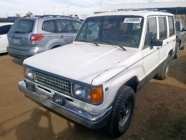 JACCH58R7M8910790 - 1991 ISUZU TROOPER WHITE photo 2