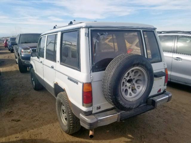 JACCH58R7M8910790 - 1991 ISUZU TROOPER WHITE photo 3