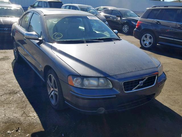 YV1RS547762557131 - 2006 VOLVO S60 T5 GRAY photo 1