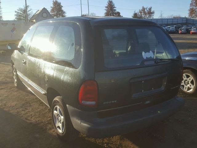 2B4FP25B3YR620190 - 2000 DODGE CARAVAN GREEN photo 3