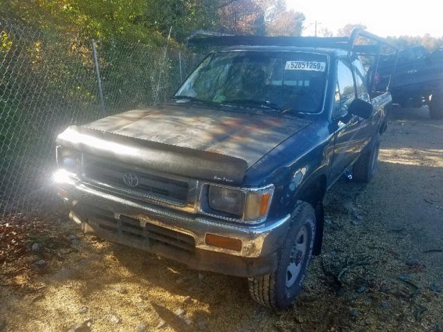 JT4VN13D7R5148464 - 1994 TOYOTA PICKUP 1/2 GREEN photo 2