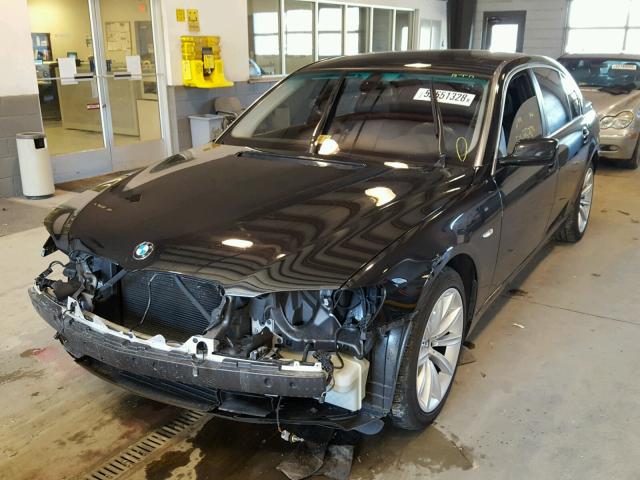 WBAHN83517DT72554 - 2007 BMW 750 BLACK photo 2