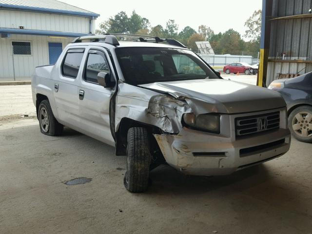 2HJYK16298H522575 - 2008 HONDA RIDGELINE SILVER photo 1