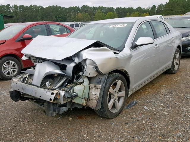 1G1ZC5EU1BF123810 - 2011 CHEVROLET MALIBU 1LT 银色 照片 2