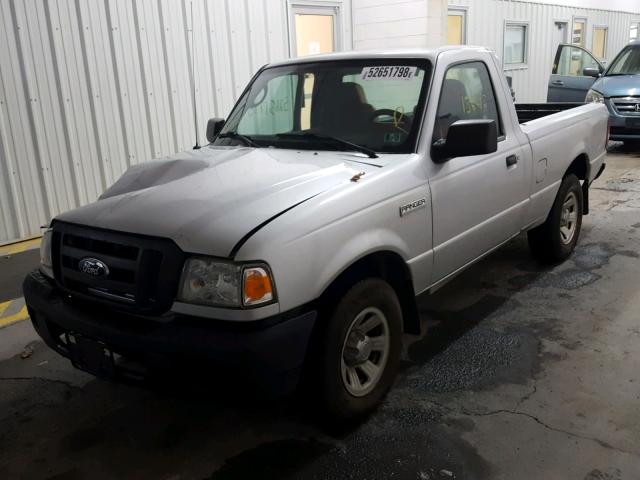 1FTYR10DX7PA73167 - 2007 FORD RANGER SILVER photo 2