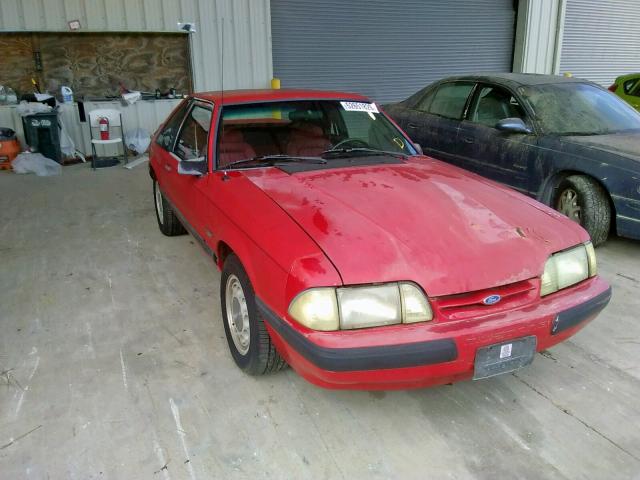 1FACP41E5LF217724 - 1990 FORD MUSTANG LX RED photo 1