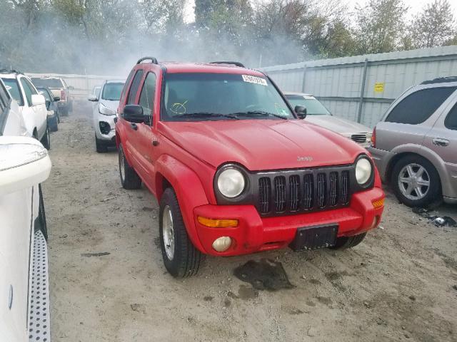 1J4GL58KX2W177366 - 2002 JEEP LIBERTY LI RED photo 1