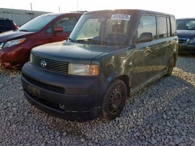 JTLKT324650181084 - 2005 TOYOTA SCION XB მწვანე ფოტო 2