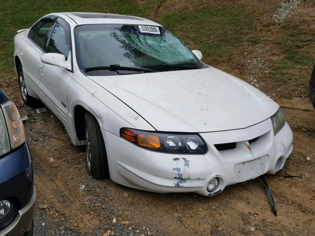 1G2HZ541924194892 - 2002 PONTIAC BONNEVILLE WHITE photo 1