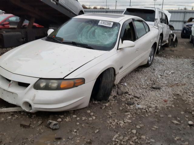 1G2HZ541924194892 - 2002 PONTIAC BONNEVILLE WHITE photo 9