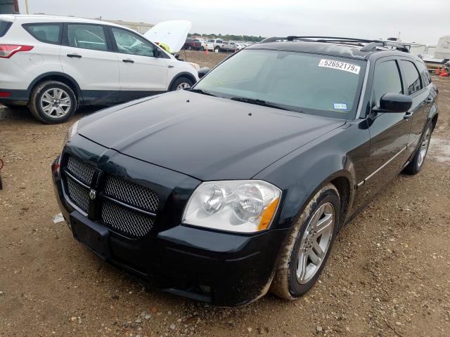 2D8GV58275H189236 - 2005 DODGE MAGNUM R/T BLACK photo 2