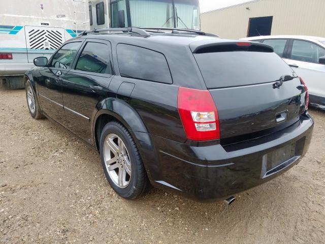 2D8GV58275H189236 - 2005 DODGE MAGNUM R/T BLACK photo 3