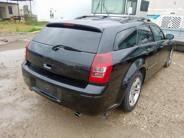 2D8GV58275H189236 - 2005 DODGE MAGNUM R/T BLACK photo 4