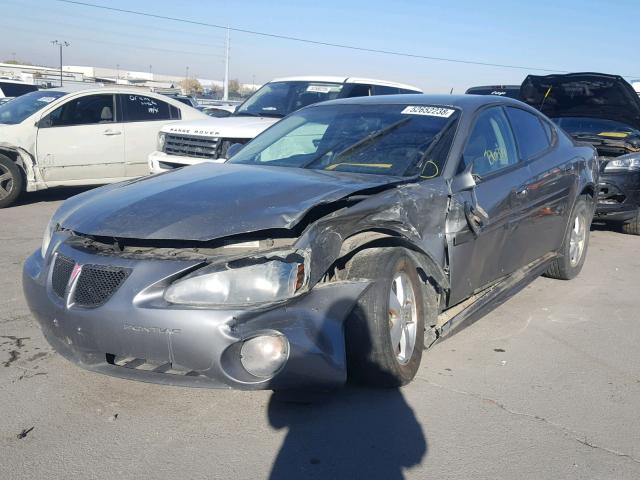 2G2WP582771133141 - 2007 PONTIAC GRAND PRIX GRAY photo 2
