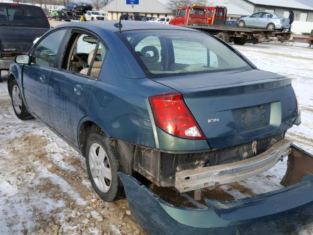 1G8AJ55F07Z155658 - 2007 SATURN ION LEVEL GREEN photo 3