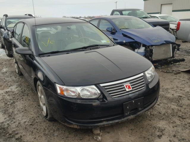 1G8AJ58F67Z192547 - 2007 SATURN ION LEVEL BLACK photo 1