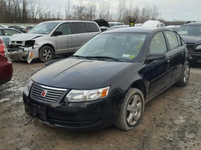 1G8AJ58F67Z192547 - 2007 SATURN ION LEVEL BLACK photo 2