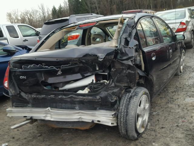 1G8AJ58F67Z192547 - 2007 SATURN ION LEVEL BLACK photo 4