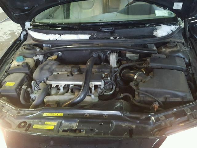 YV1RH592662539506 - 2006 VOLVO S60 2.5T BLACK photo 7